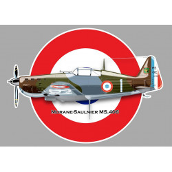 MORANE-SAULNIER MS-406 sticker