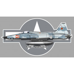 F-5E-NORTHROP  sticker