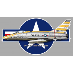 F-100D SUPER SABRE  Sticker