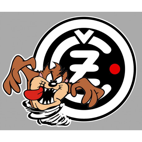 CZ  TAZ Sticker gauche