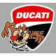 DUCATI TAZ Left Sticker