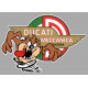 DUCATI  TAZ Sticker gauche