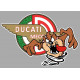 DUCATI TAZ Sticker droit