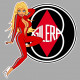 GILERA Pin Up droite Sticker   