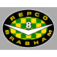 REPCO BRABHAM Sticker vinyle laminé