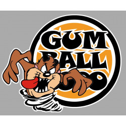 GUM BALL left  TAZ Sticker