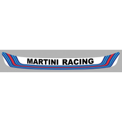 MARTINI RACING Helmet Visor Sunstrip laminated decal