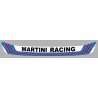 MARTINI RACING Helmet Visor Sunstrip laminated decal