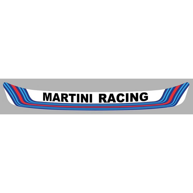 MARTINI RACING Sticker Visière Casque vinyle laminé - cafe-racer-bretagne. clicboutic.com