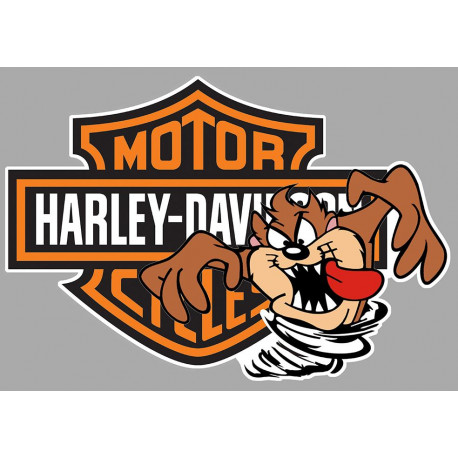 HARLEY DAVIDSON TAZ Sticker droit