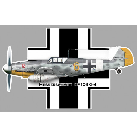 MESSERSCHMITT BF 109 G-4 Sticker