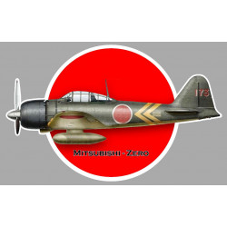 MITSUBISHI ZERO Sticker