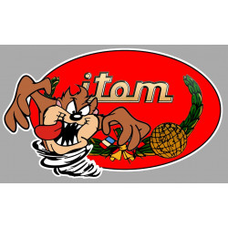 ITOM TAZ Sticker gauche