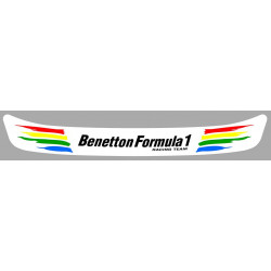 BENETTON  Formula 1 Helmet Sunstrip  sticker