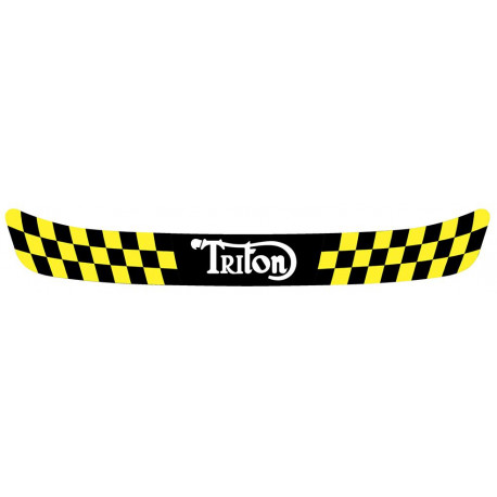 TRITON Helmet Visor Sunstrip Sticker