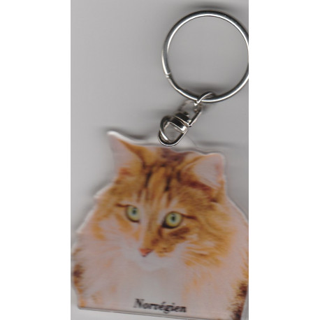 NORVEGIEN CHAT porte clés