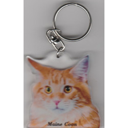 MAINE COON CAT Key Fobs