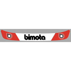 BIMOTA  Sticker Visière Casque vinyle laminé