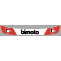 BIMOTA Helmet Visor Sunstrip laminated decal