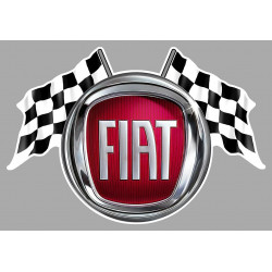 FIAT FLAGS Sticker