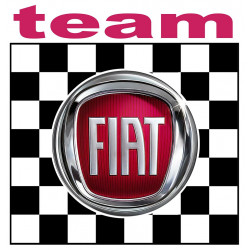 FIAT TEAM Sticker