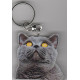 British Shorthair CAT Key Fobs