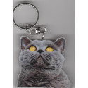 British Shorthair CAT Key Fobs