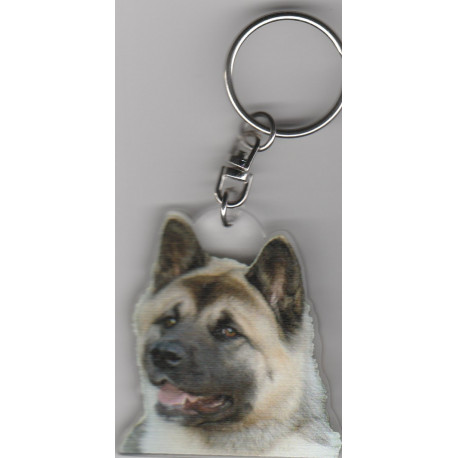 AMERICAN AKITA DOG / Key Fobs