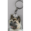 AMERICAN AKITA DOG / Key Fobs