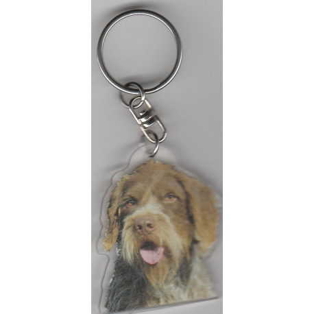 BARBU Tchèque CHIEN porte clés