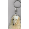 BARZOÏ  CHIEN porte clés