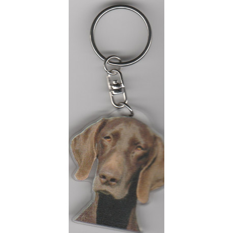 German Braque Dog / Key Fobs