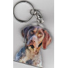 GERMAN WIREHAIRED POINTER Dog / Key Fobs