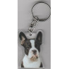BOSTON TERRIER DOG / Key Fobs