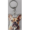 BOULEDOGUE FRANCAIS CHIEN porte clés