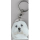 BICHON DOG / Key Fobs