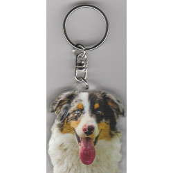 BORDER COLLIE DOG / Key Fobs