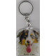 BORDER COLLIE DOG / Key Fobs