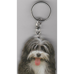 HAVANESE DOG / Key Fobs