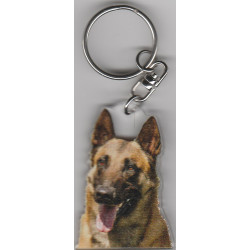 BERGER MALINOIS CHIEN porte clés