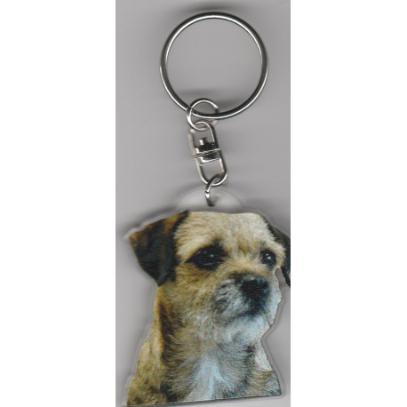 BORDER TERRIER DOG / Key Fobs