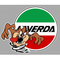 LAVERDA TAZ Left Sticker