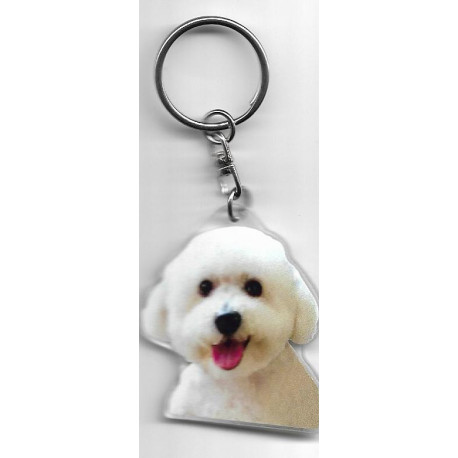 BICHON DOG / Key Fobs