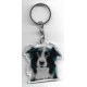 BORDER COLLIE DOG / Key Fobs