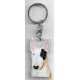 BULL TERRIER DOG / Key Fobs