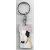 BULL TERRIER CHIEN porte clés