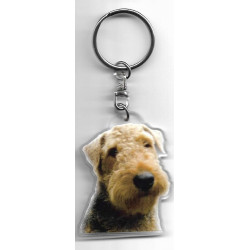 AIREDALE DOG / Key Fobs