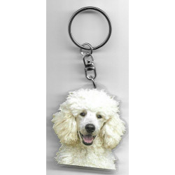 CANICHE CHIEN porte clés