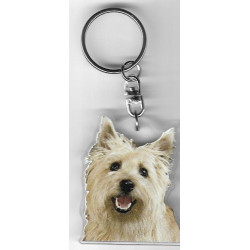 CAIRN TERRIER DOG / Key Fobs