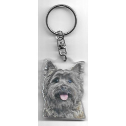 CAIRN TERRIER DOG / Key Fobs